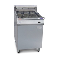 Austheat Freestanding Electric Fryer rapid recovery, 3 baskets - Commercial Deep Fryers (RB-AF813R) - AF813R-RB