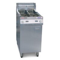 Austheat Freestanding Electric Fryer, two tanks - Commercial Deep Fryers (RB-AF822) - AF822-RB