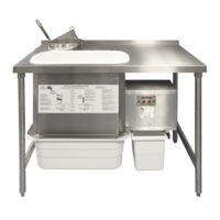 Ayrking Manual Breading Workstation - 1219 x 762 x 1371mm - Bread Crumb Machine (BBS-U-4830-BPC-JL) - BBS-U-4830-BPC-JL