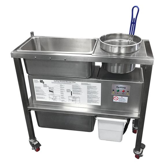 Ayrking Manual Breading Workstation - 922 x 380 x 914mm - Bread Crumb Machine (BBS-U-3615-3814-JL) - BBS-U-3615-3814-JL