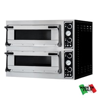 BakerMax Prisma Food Pizza Ovens Double Deck 8 X 40Cm - Deck Ovens (TP-2) - TP-2