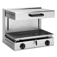 Baron Adjustable Height Electric Salamander Grill With 600 X 350 Mm Cooking Surface - Kitchen Salamanders (SI-SE60/0CB) - SE60/0CB-SI