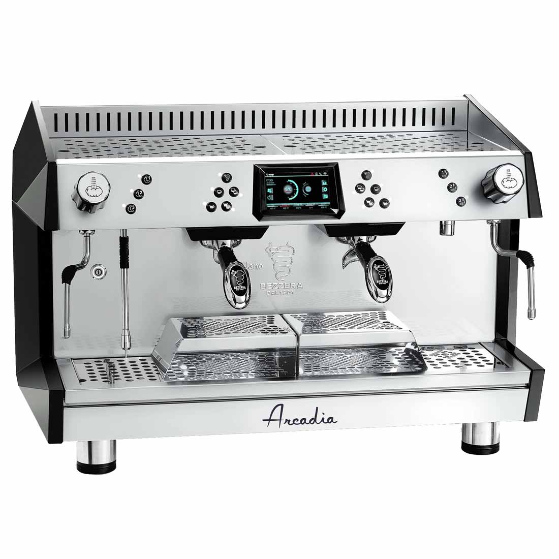 Bezzera Arcadia Professional Espresso Coffee Machine Ss 2 Group Pid With Display - ARCADIA-G2DP Commercial Coffee machines
