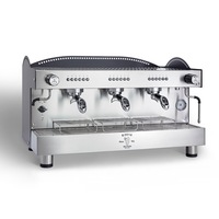 Bezzera 3L Black 3-Group Professional Espresso Machine - Commercial Coffee Machines (BZB2016B3DE) - BZB2016B3DE