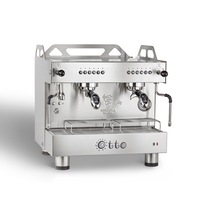 Bezzera Otto Silver Compact 2 Group Espresso Machine - Commercial Coffee Machines (BZOTTOCDE2IS1) - BZOTTOCDE2IS1