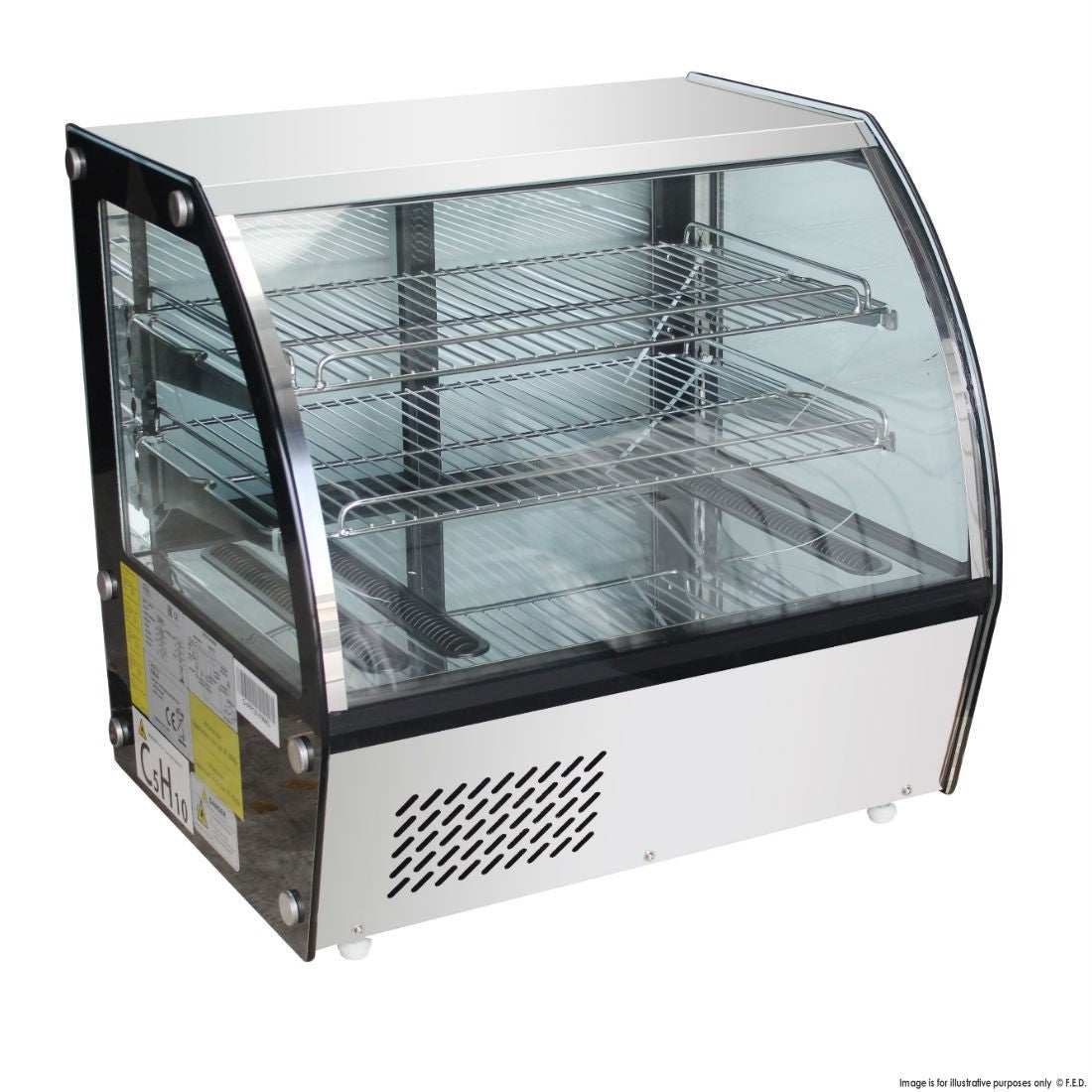 Bonvue - Chilled Counter-Top Food Display HTR100N Countertop Display Fridges