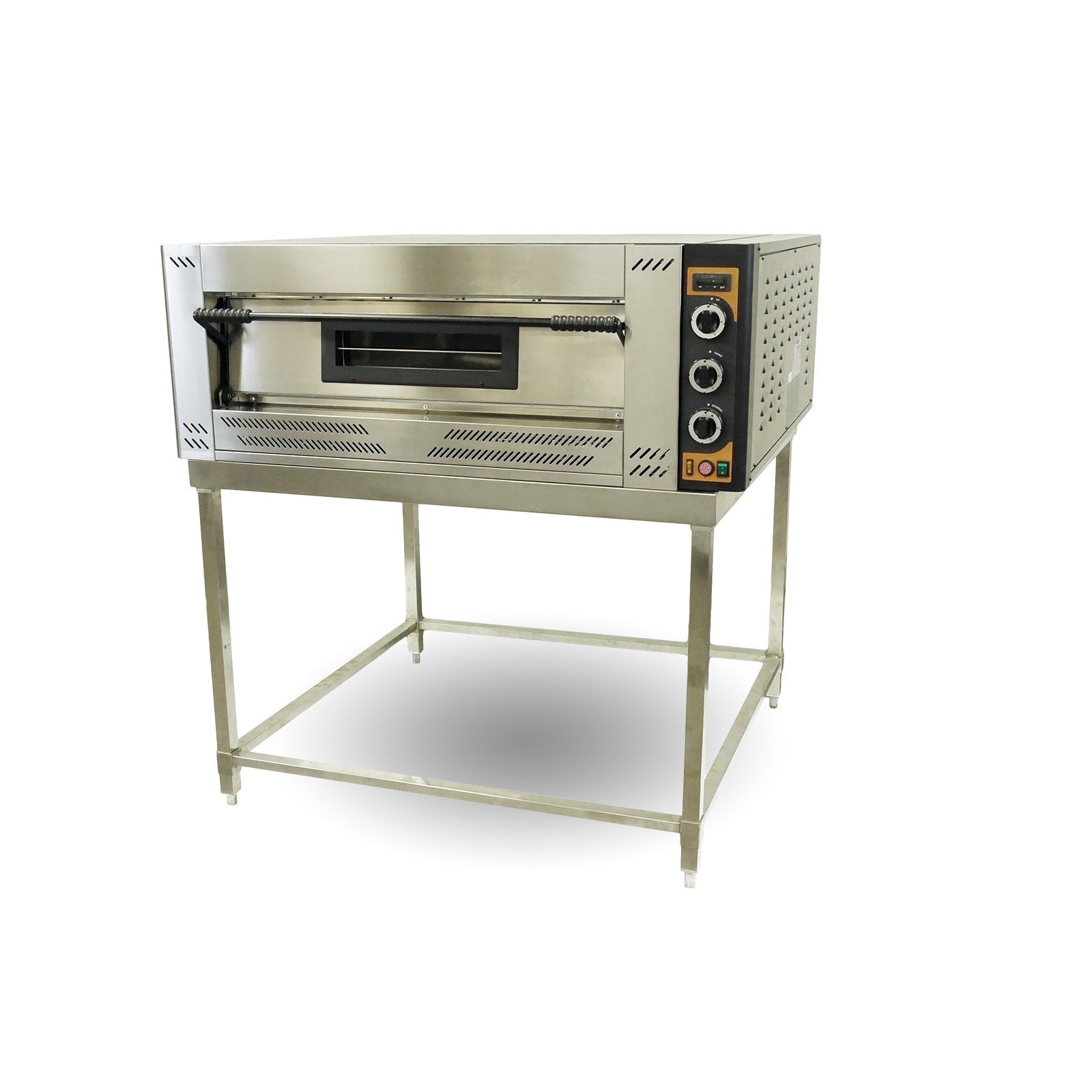 Bakermax Prisma Food Single Deck Gas Pizza&Bakery Ovens PMG-9 Pizza & Deck Ovens