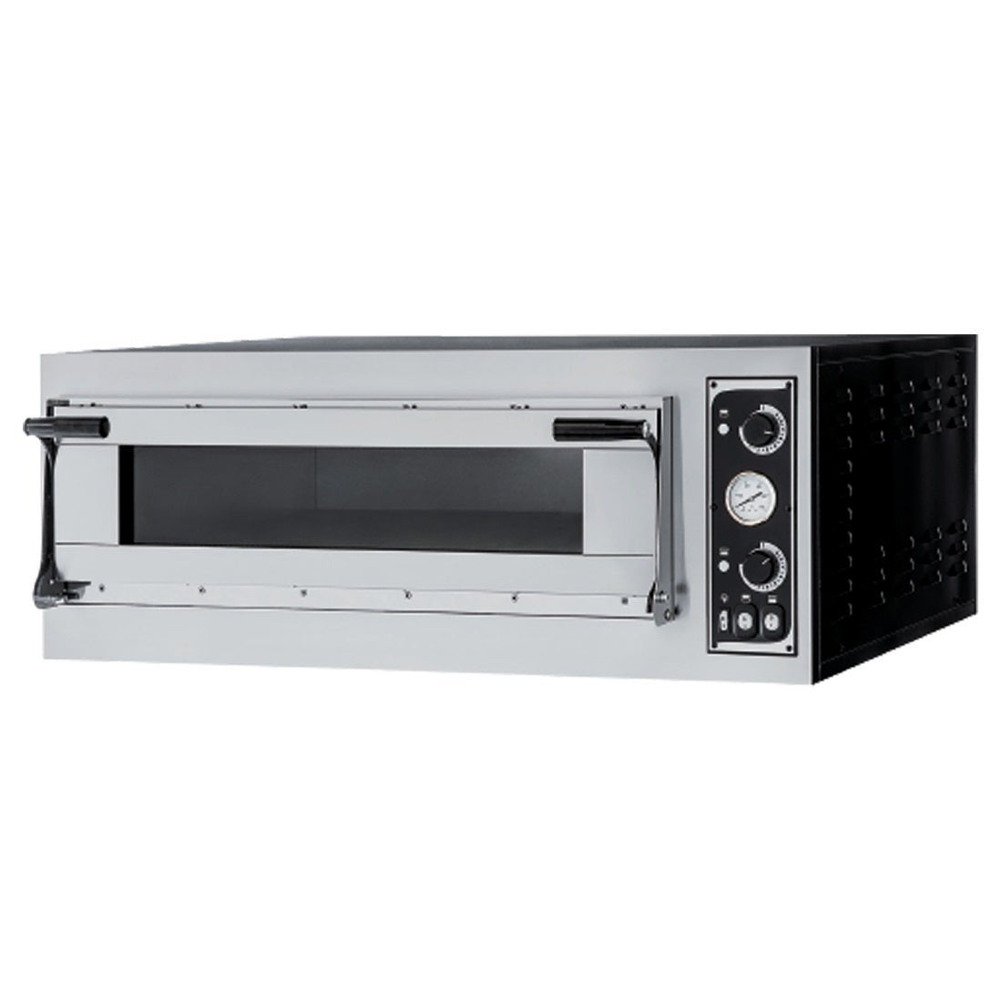 Bakermax Prisma Food Pizza Ovens Single Deck 4 X 40Cm TP-2-1 Pizza & Deck Ovens