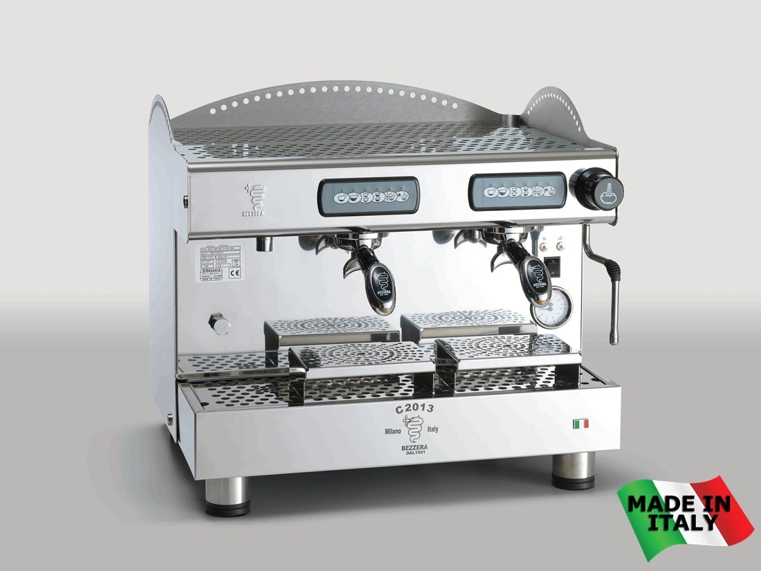 Bezzera Compact Espresso Coffee Machine 2 Group BZC2013S2E Commercial Coffee machines
