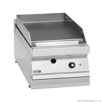 Fagor 700 Series Natural Gas Mild Steel 1 Zone Fry Top - Griddles (FTG7-05L) - FTG7-05L