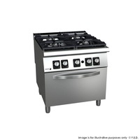 Fagor Kore 900 Series Natural Gas 4 Burner With Gas Oven - Oven Ranges (C-G941) - C-G941