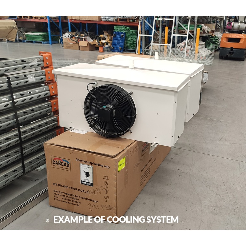 Freezer Room 3000(w) x 2000(d) x 2400(h)mm Coolrooms Plus CRPF5 Cool