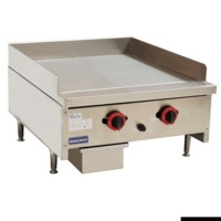 GasMax Two Burner Griddle Lpg - Griddles (RGT-24ELPG) - RGT-24ELPG