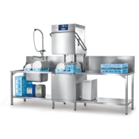 Hobart Profi Glass & Dishwasher with Vapostop - AMX-V - Passthrough Dishwashers (HB-AMX-V) - AMX-V-HB