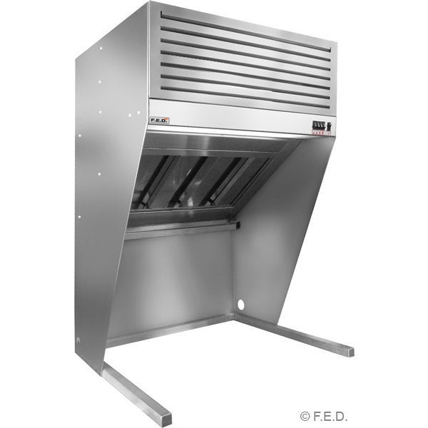 Modular Systems Bench Top Filtered Hood - 1200Mm HOOD1200A Ductless Exhaust Canopies