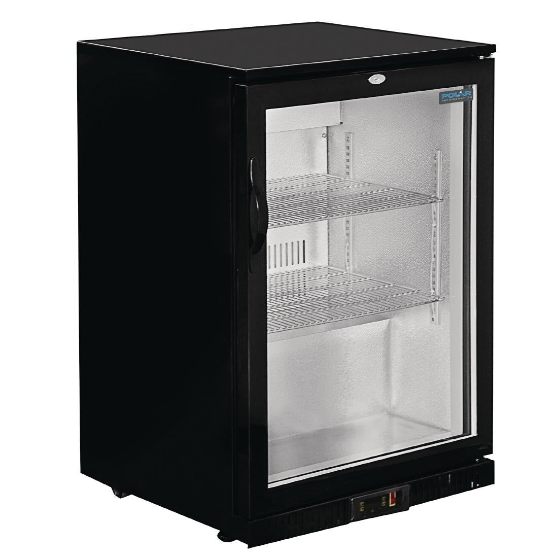 Polar G-Series Counter Back Bar Cooler with Hinged Door 138Ltr GL001-A Bar Fridges