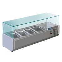 Polar G-Series Countertop Prep Fridge 3x 1/3GN & 1x 1/2GN - Countertop Prep Fridges (GD875-A) - GD875-A