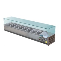 Polar G-Series Countertop Prep Fridge 8x 1/3GN - Countertop Prep Fridges (GD877-A) - GD877-A