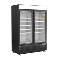 Polar G-Series Upright Display Freezer 920Ltr Black - Display Freezers (GH429-A) - GH429-A