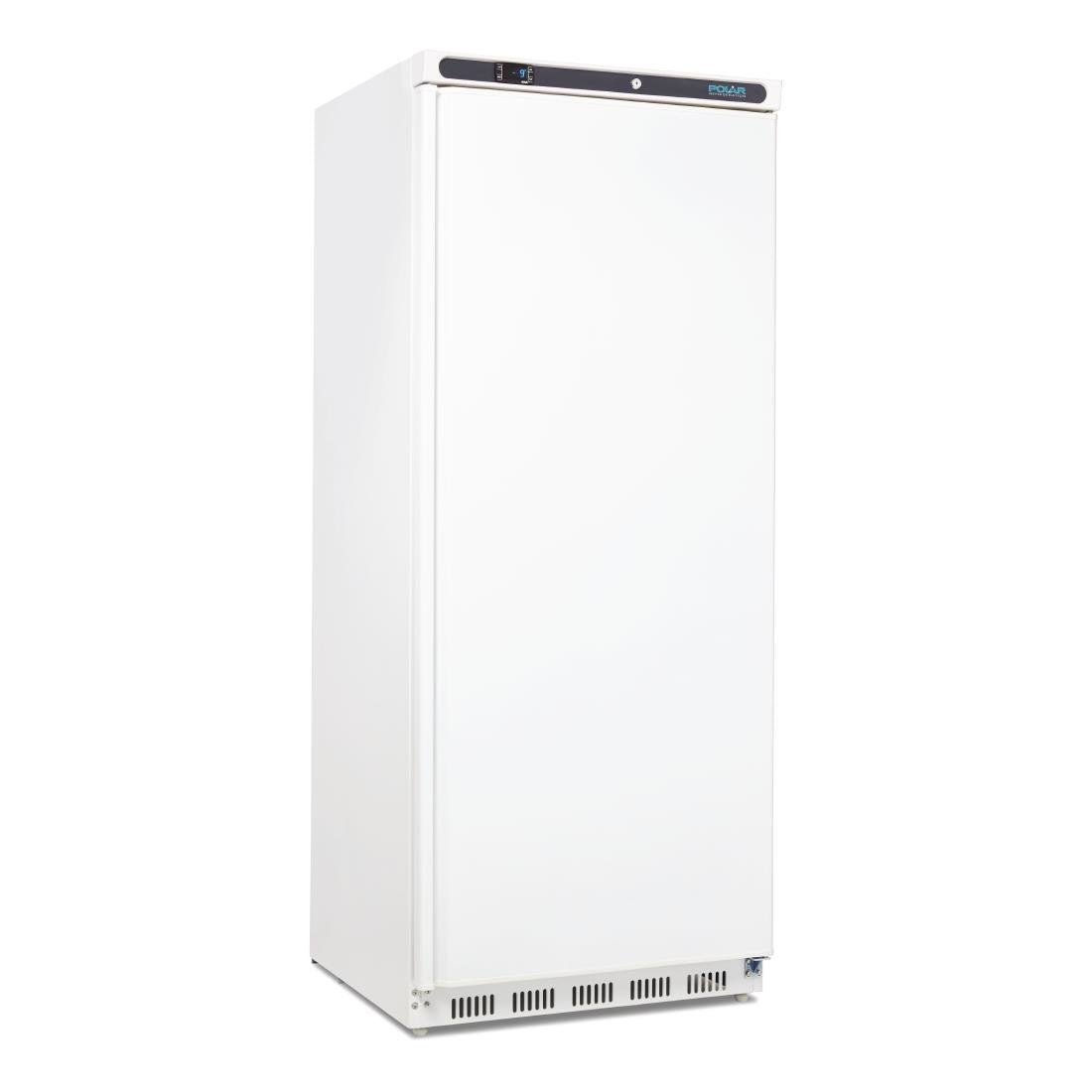 Polar C-Series Upright Freezer White 600Ltr CD615-A Solid Door Freezers