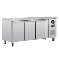 Polar U-Series 3 Door Counter Freezer 417Ltr - Under Bench Freezers (G600-A) - G600-A
