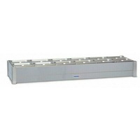 Roband Hot Bain Marie 4 x 1/2 size, pans not included, double row - Portable Bain Maries (RB-BM22) - BM22-RB