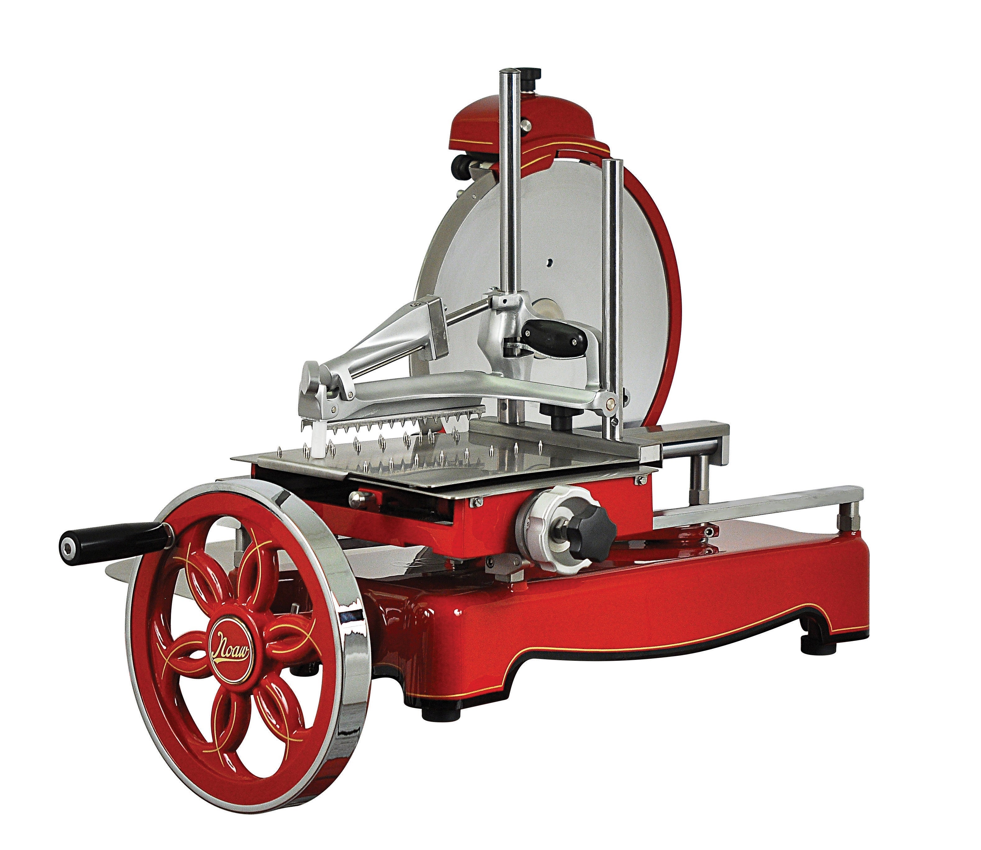 Roband NOAW Traditional Red Flywheel Slicer RB-NS320M Meat Slicers