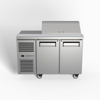 Skope ReFlex 2 Solid Door GN Compatible Salad Preparation Fridge - Salad Bar Fridges (RF7.PPS.2.SD) - RF7.PPS.2.SD