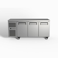 Skope ReFlex 3 Solid Door Underbench GN 1/1 Compatible Fridge - Under Bench Fridges (RF7.UBR.3.SD) - RF7.UBR.3.SD