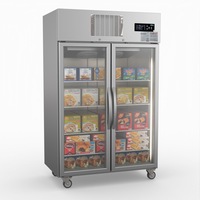 Thermaster Double Door Display Freezer - Display Freezers (SUFG1000) - SUFG1000