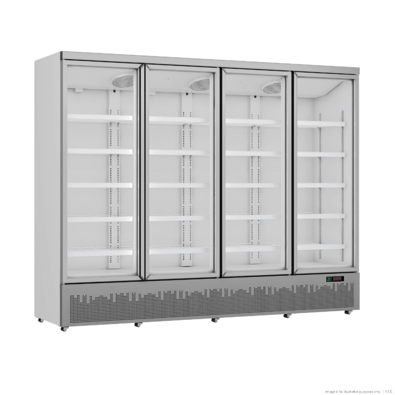 Buy Thermaster Four Door Supermarket Fridge LG2200GBM LG2200GBM