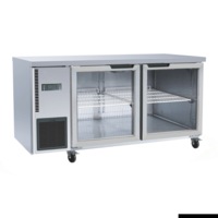 Thermaster Glass Door Workbench Fridge - Under Bench Fridges (TL1500TNG) - TL1500TNG