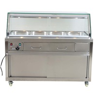 Thermaster Heated Bain Marie Food Display - Hot Bain Marie (PG150FE-YG) - PG150FE-YG