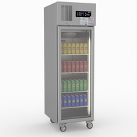 Thermaster Single Door Upright Display Fridge - Commercial Drink Fridges (SUCG500) - SUCG500
