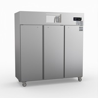 Thermaster Tropical 3 Door Ss Fridge 1500L - Commercial Solid Door Upright Fridges (SUC1500) - SUC1500