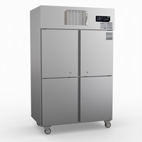Thermaster Tropical 4 X 1/2 Door Ss Freezer - Commercial Upright Freezers (SUF1000) - SUF1000