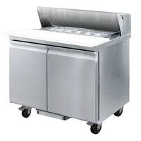 Thermaster Two Door Sandwich Bar - Salad Bar Fridges (SLB120) - SLB120