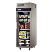 Turbo Air 1 Glass Door Upright Top Mount Freezer - KF25-1G-N-TA