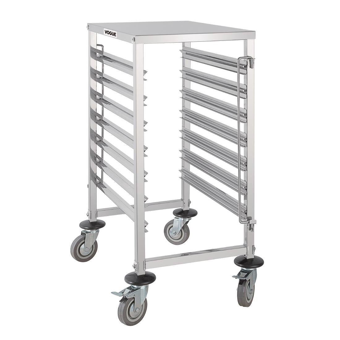 Vogue Gastronorm Racking Trolley 7 Level GG498 Racking Trolleys