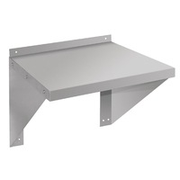 Vogue Stainless Steel Microwave Shelf Large - Kitchen Wall Shelves (CB912) - CB912