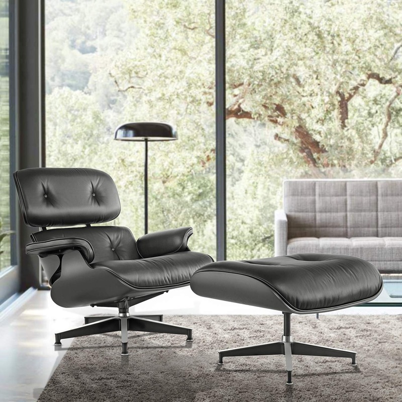 Buy 2022 Top Grade Eames Replica Modern Lounge Chair & Ottoman Sets ...