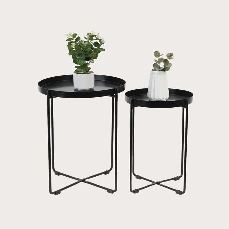 Allo Small Side Table in Black Buy Side Tables 06048061