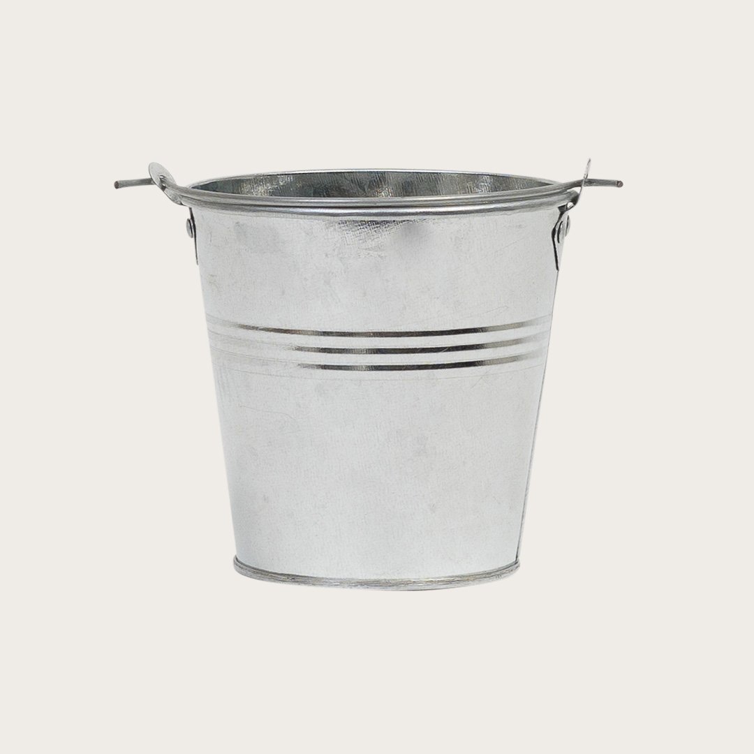 mini black buckets