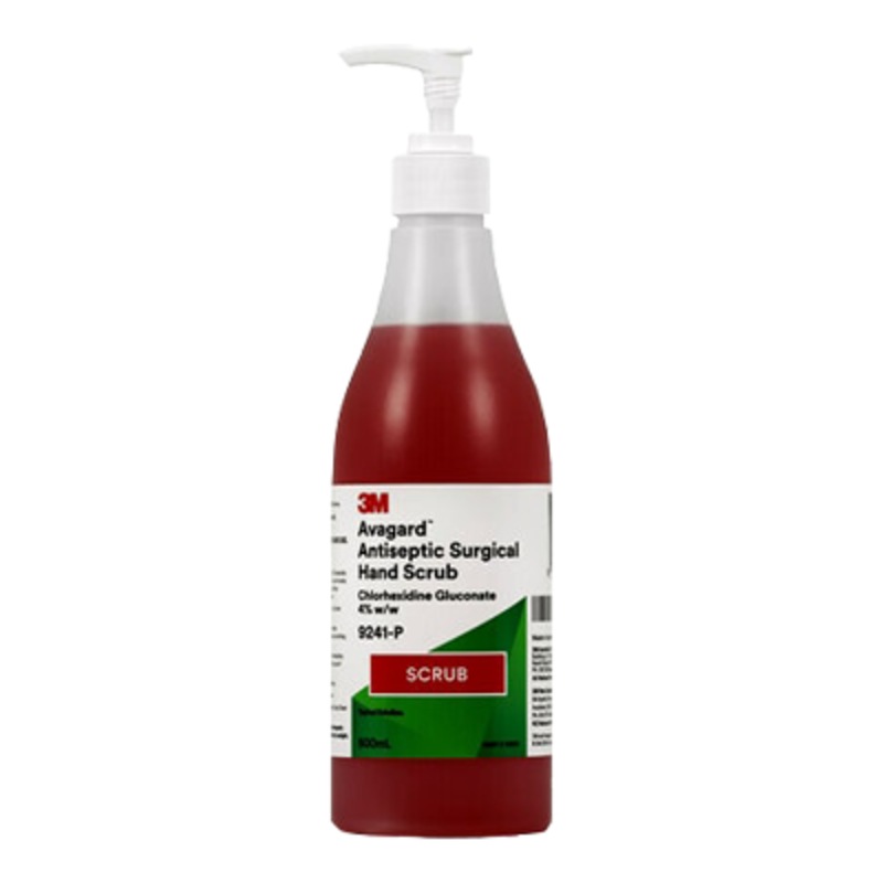 Buy 3M Avagard Antiseptic Surgical Hand Scrub 500 mL 9241P MyDeal