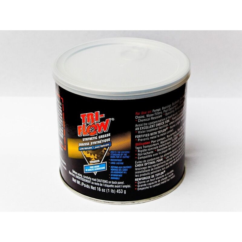 Buy TriFlow Grease Tub Synthetic with Teflon 453gm Clear MyDeal