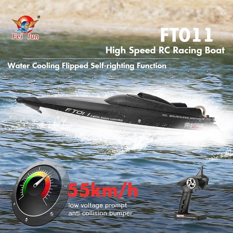 Feilun ft011 2.4 ghz brushless rc racing sales boat