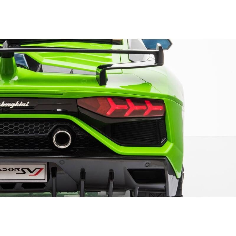 Buy New Green Licensed Lamborghini Aventador SVJ 12Volt with Parent Remote  - MyDeal