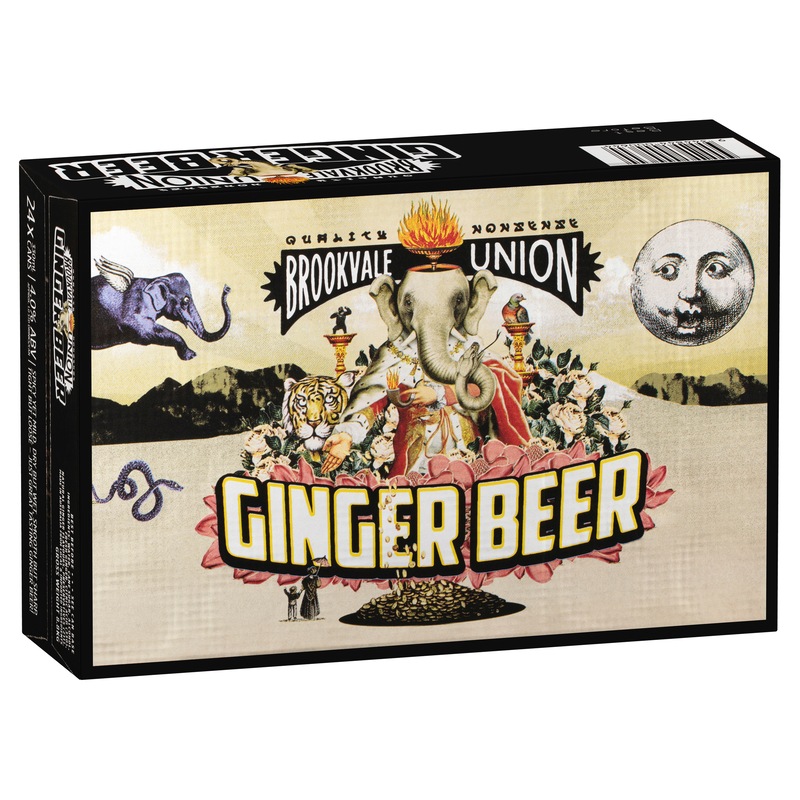 Buy Brookvale Union Ginger Beer Case 24 x 330mL MyDeal