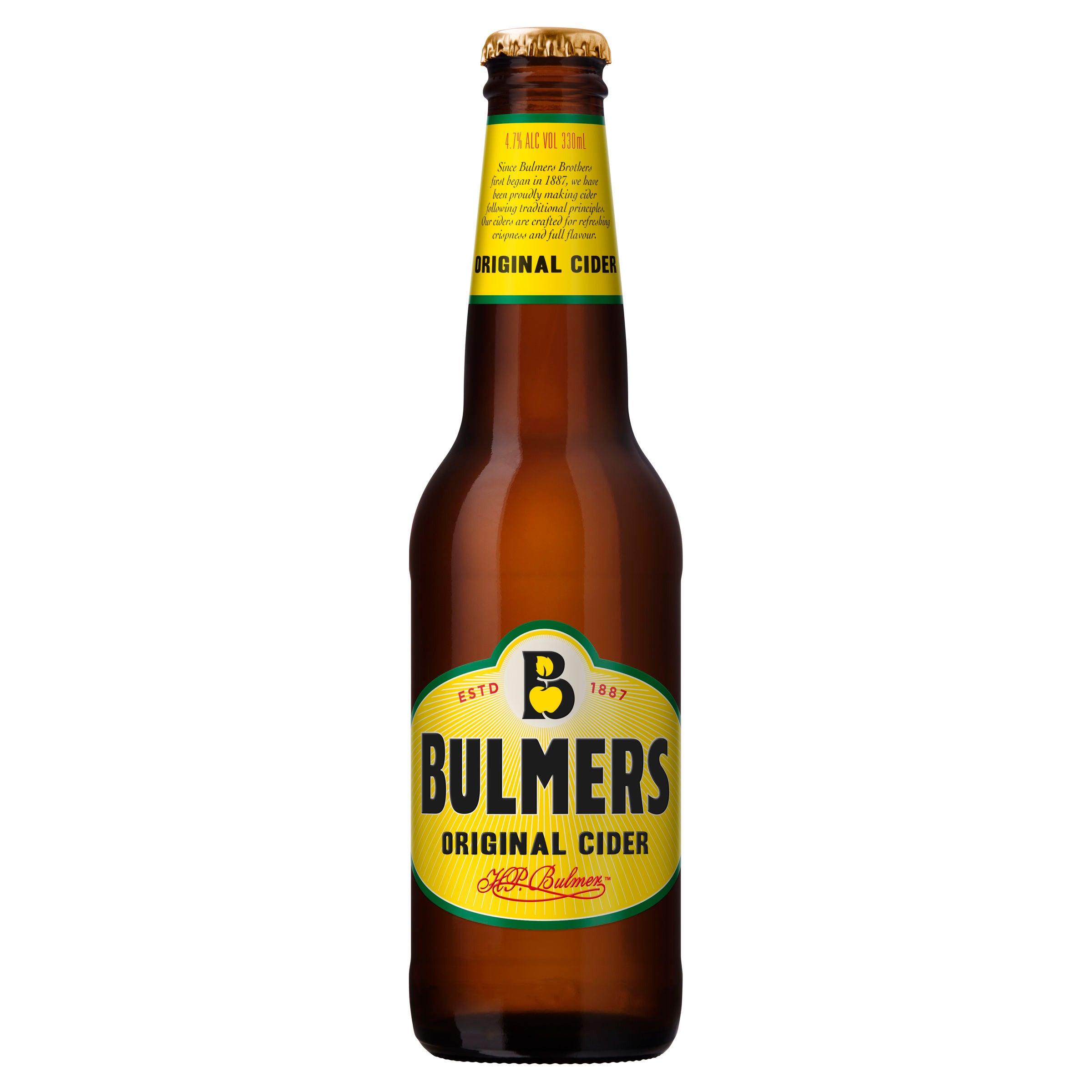 Bulmers Original Cider Case 24 x 330mL Bottles