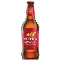 Carlton Draught Beer 48 x 375mL Bottles